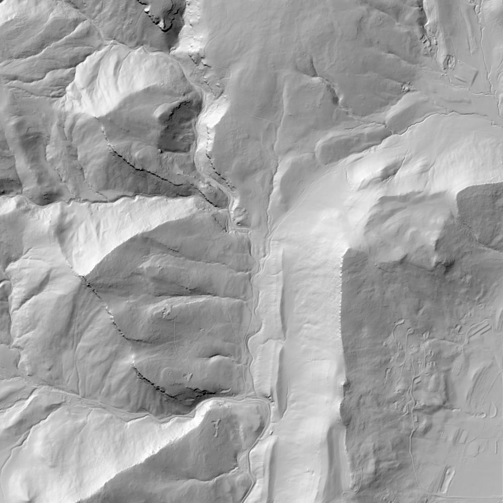 USGS 3DEP elevation hillshade