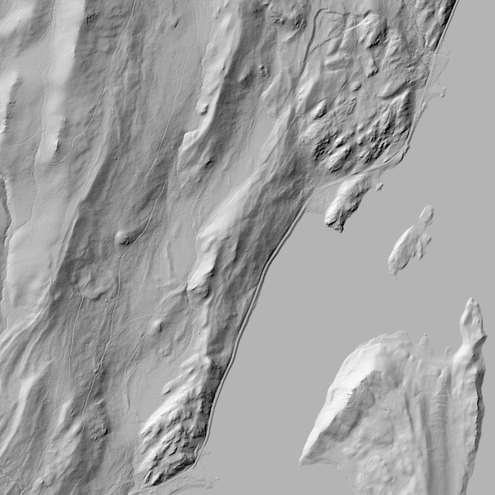 USGS 3DEP elevation hillshade
