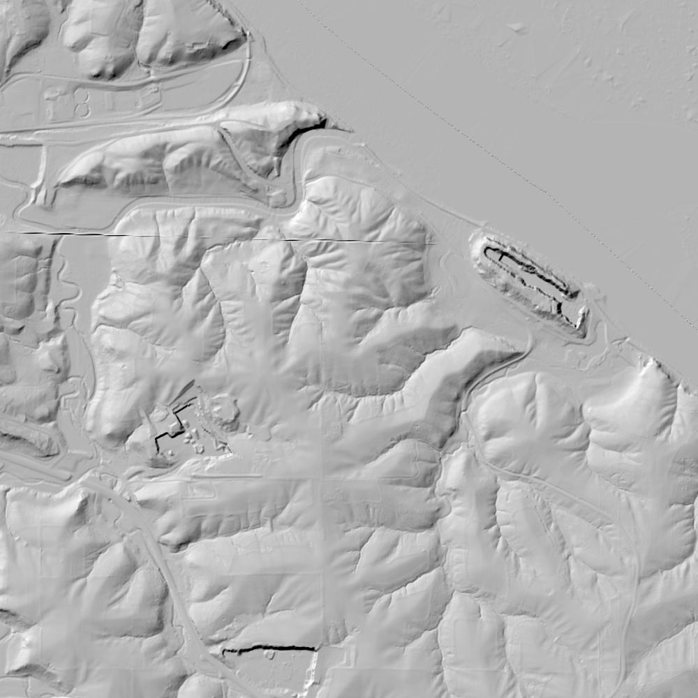USGS 3DEP elevation hillshade