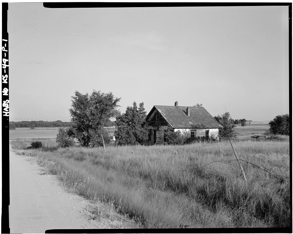 Calvin Sayers House, Madison Street, Nicodemus, Graham County, KS