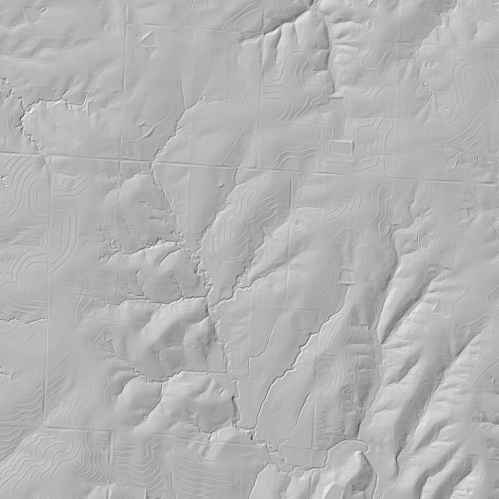 USGS 3DEP elevation hillshade