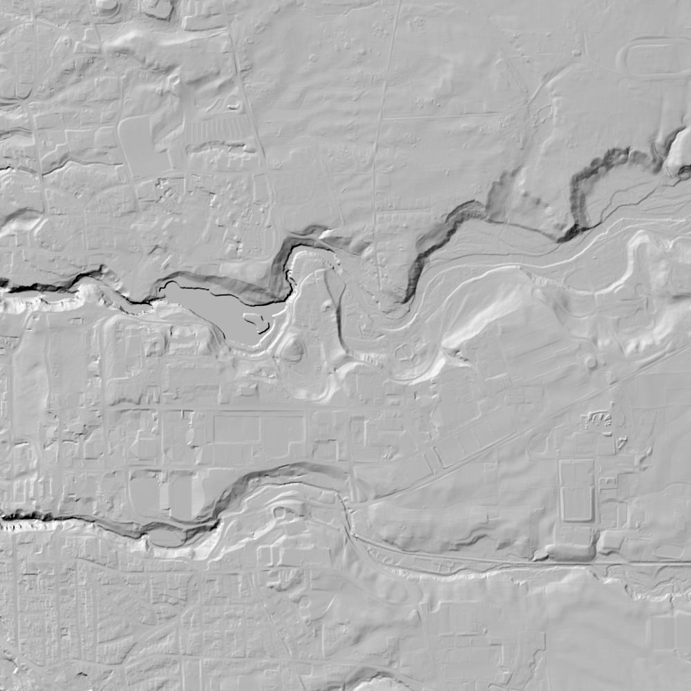 USGS 3DEP elevation hillshade